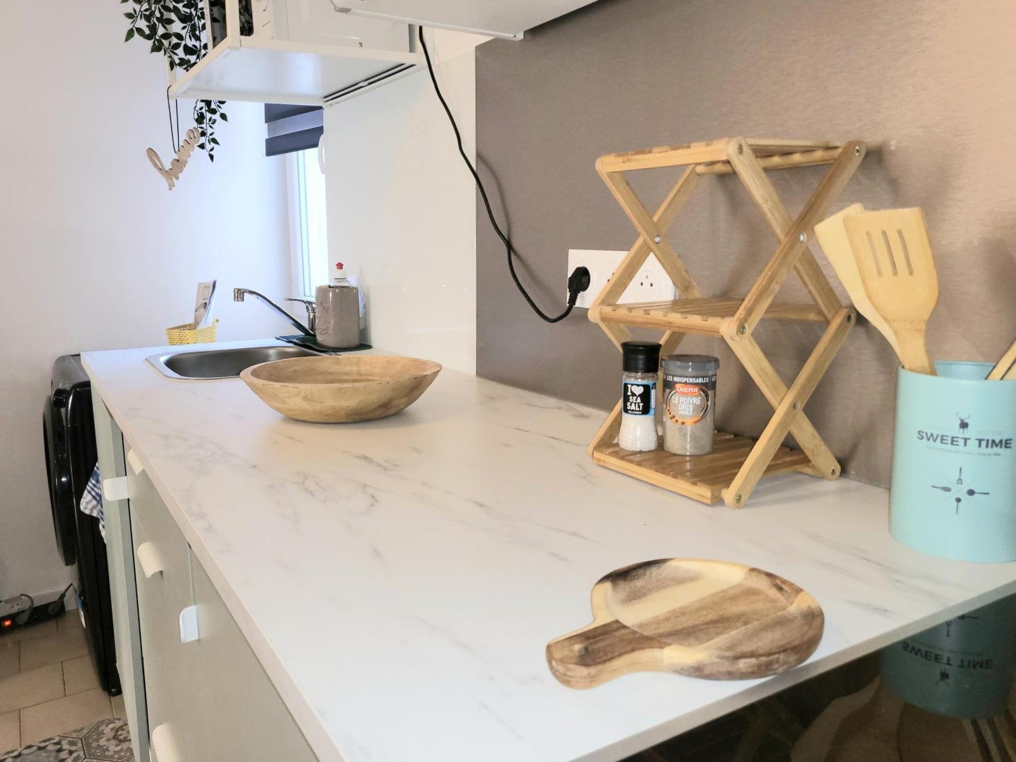 Appartement Avec Son Toit Terrasse, En Plein Coeur De Marseille Luaran gambar